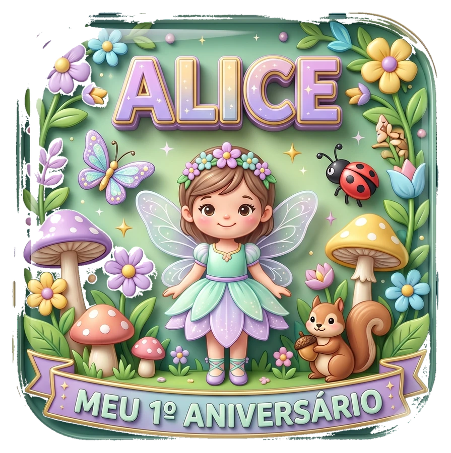 Ímã de aniversário modelo 4