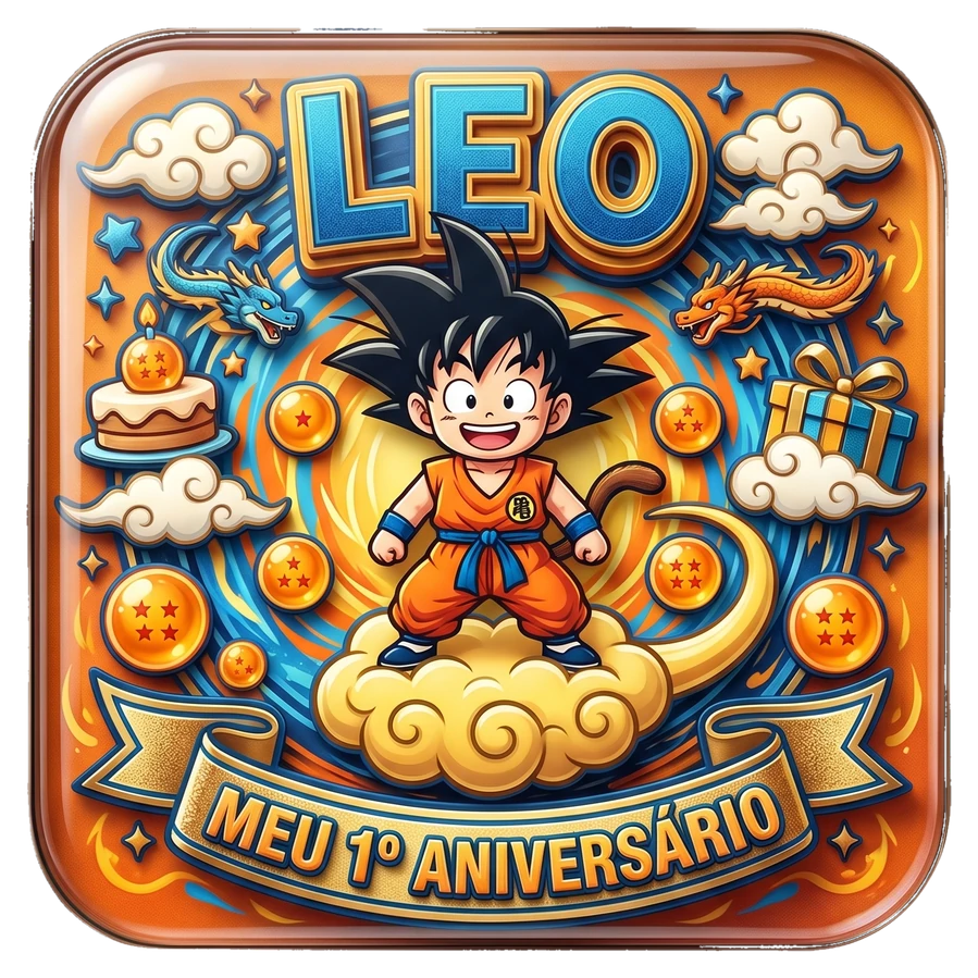 Ímã de aniversário modelo 5